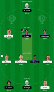 NZ-W vs IN-W Dream11 Fantasy Tip #1